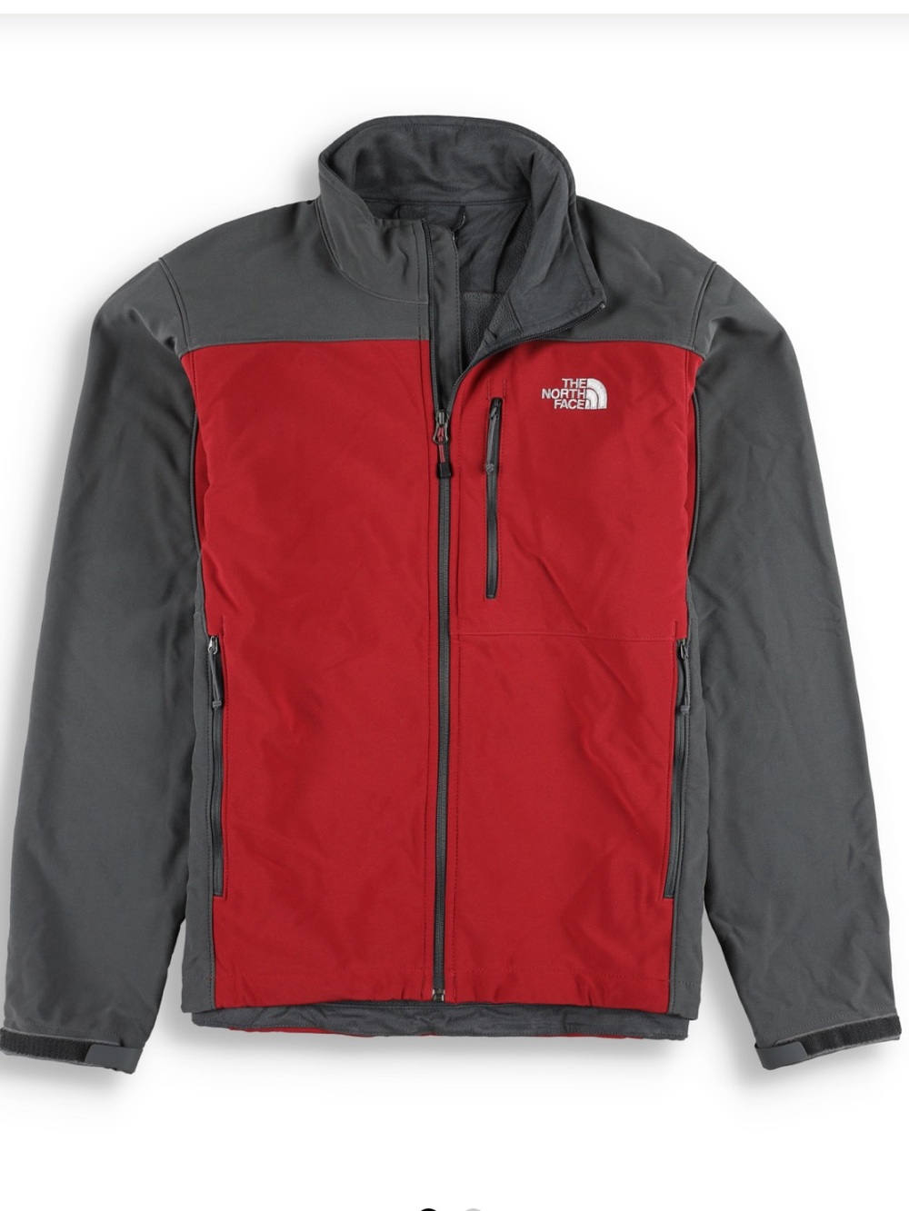 The North Face Men's Apex Bionic Jacket Size XXL red grey fall coat fleece